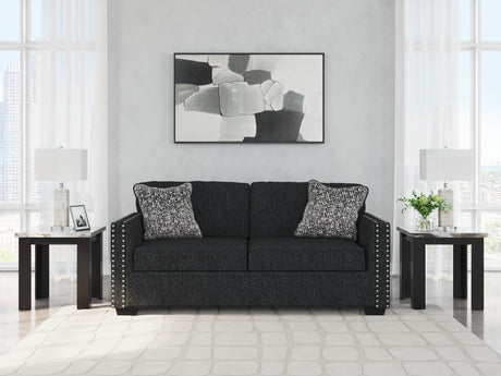 Jasmine Peaks Coal Sofa from Ashley - Luna Furniture