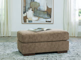 Jayne Park Pecan Ottoman from Ashley - Luna Furniture