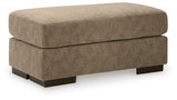 Jayne Park Pecan Ottoman from Ashley - Luna Furniture
