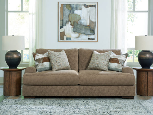 Jayne Park Pecan Sofa