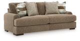 Jayne Park Pecan Sofa from Ashley Furniture - Luna Furniture