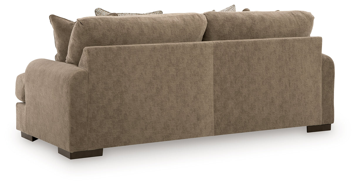 Jayne Park Pecan Sofa from Ashley Furniture - Luna Furniture