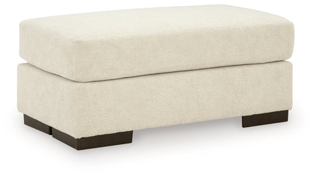 Jayne Park Sand Ottoman from Ashley - Luna Furniture