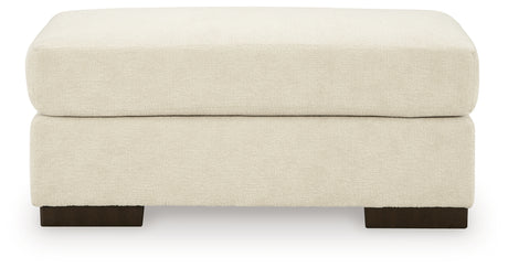 Jayne Park Sand Ottoman from Ashley - Luna Furniture