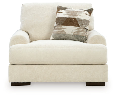 Jayne Park Sand Oversized Chair from Ashley Furniture - Luna Furniture