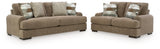 Jayne Park Sofa and Loveseat in Pecan from Ashley - Luna Furniture