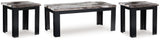 Jazmore Dark Brown Table (Set of 3) from Ashley - Luna Furniture