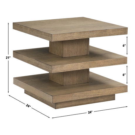 Canyon 3-Piece Table Set (Cocktail Table & 2 End Tables) from Steve Silver - Luna Furniture
