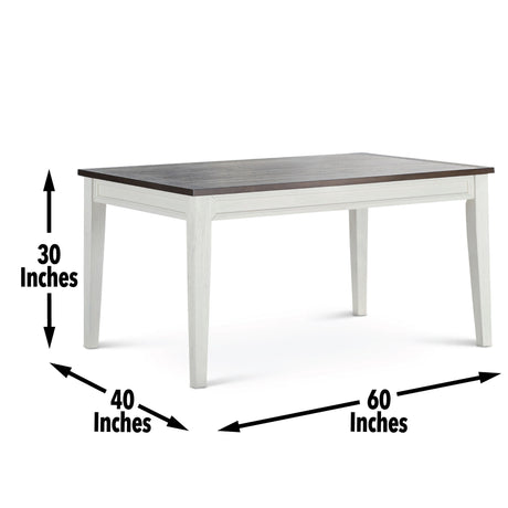 Caylie 60 inch Dining Table from Steve Silver - Luna Furniture