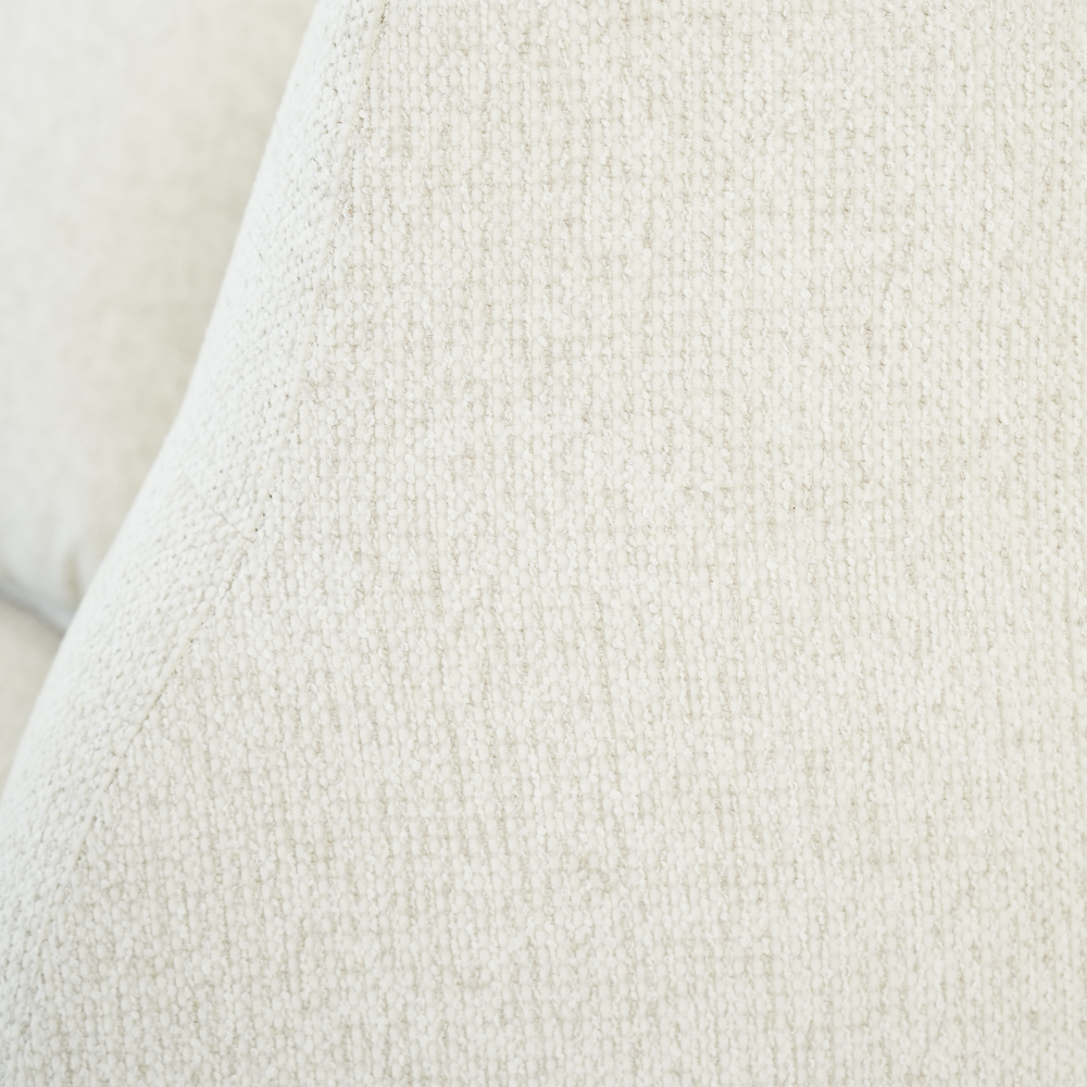 Jefferson White Soft Chenille Modern Sofa from Midinmod - Luna Furniture