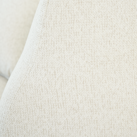 Jefferson White Soft Chenille Modern Sofa from Midinmod - Luna Furniture