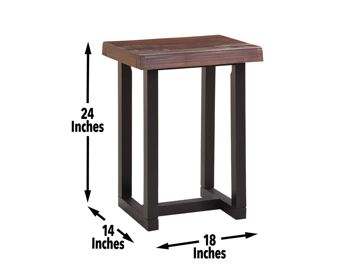 Jennings 24″ Backless Counter Stool, Set of 2 from Steve Silver - Luna Furniture