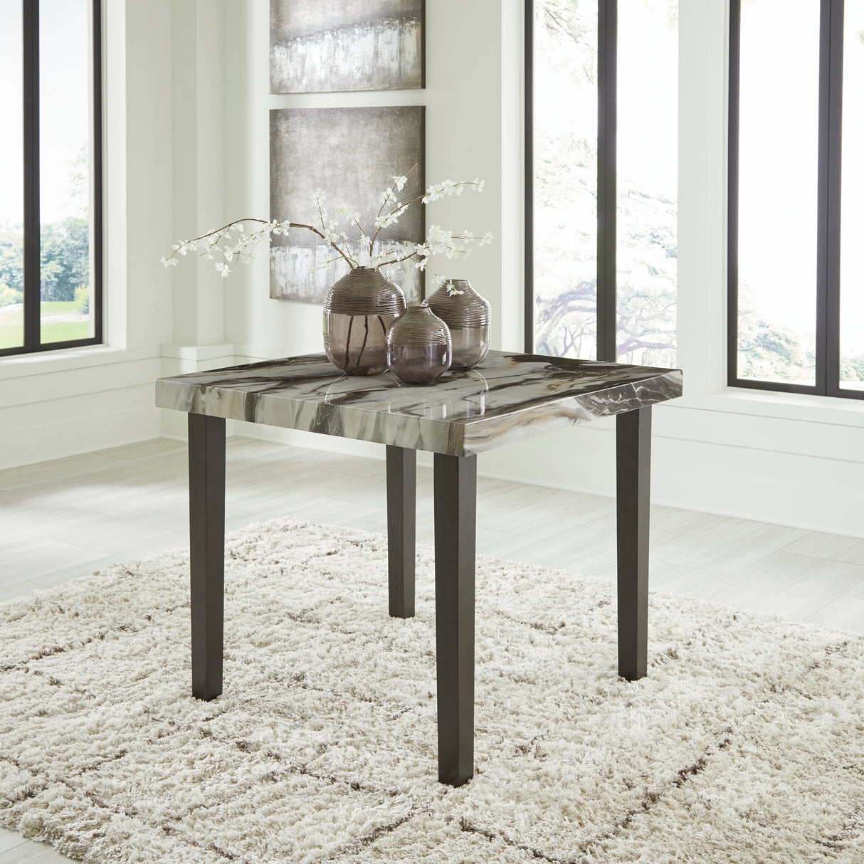 Jeshina Counter Height Dining Table and 2 Barstools from Ashley - Luna Furniture