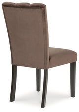 Jeshina Mocha Dining Chair, Set of 2 from Ashley - Luna Furniture