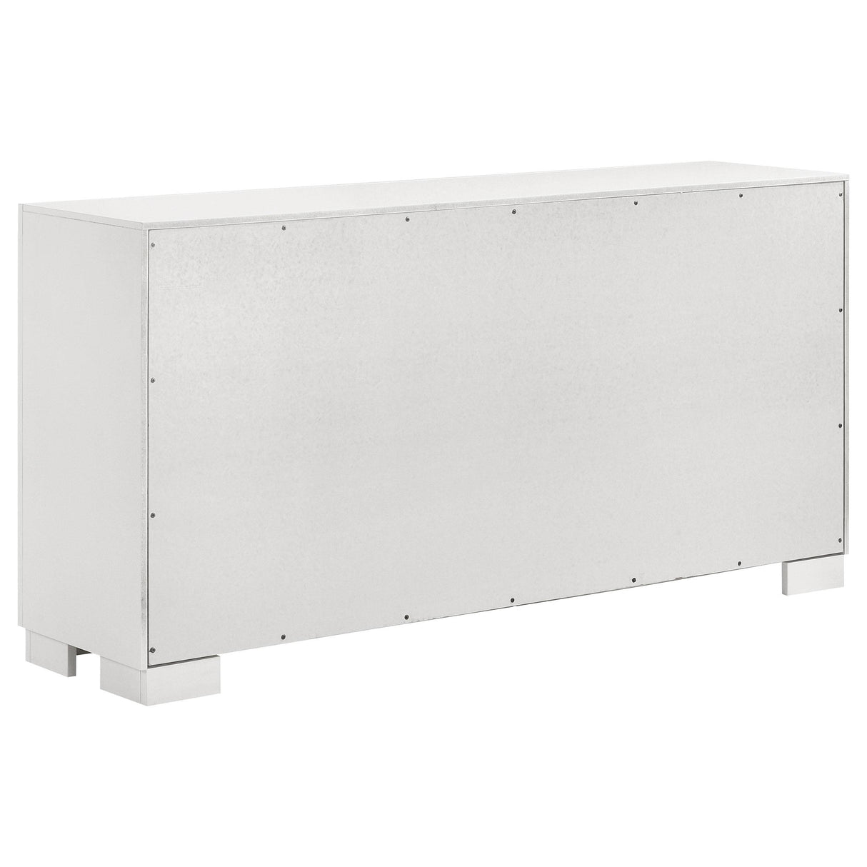 Jessica 5-piece Queen LED Bedroom Set Snow White from Coaster - Luna Furniture