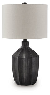 Jilton Black Table Lamp from Ashley - Luna Furniture