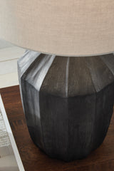 Jilton Black Table Lamp from Ashley - Luna Furniture