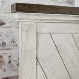Bear Creek White/Smoke Queen Bed from Steve Silver - Luna Furniture