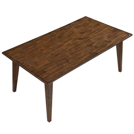 Canton Mocha 72″ Solid Wood Dining Table from Steve Silver - Luna Furniture