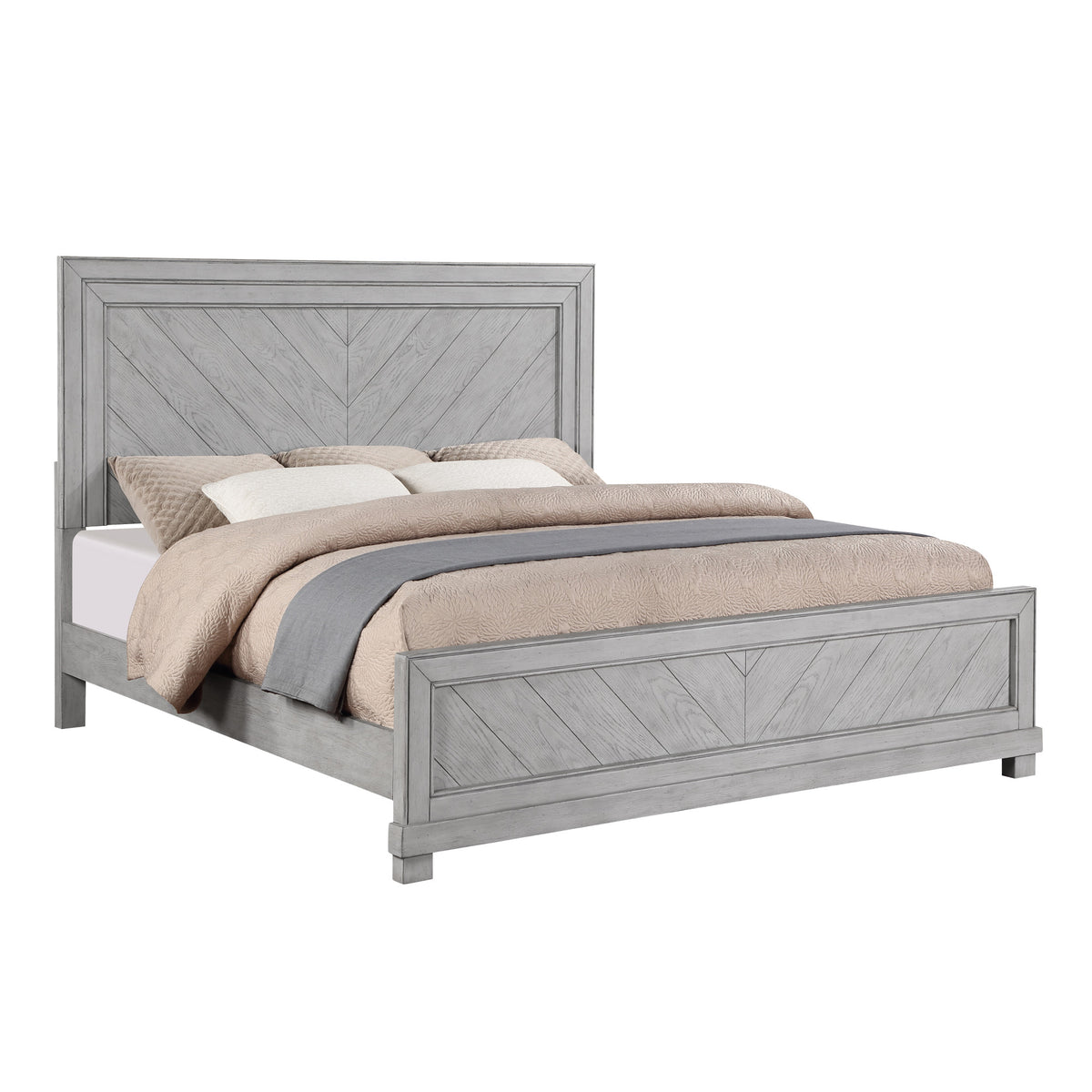 Montana Gray King Bed from Steve Silver - Luna Furniture