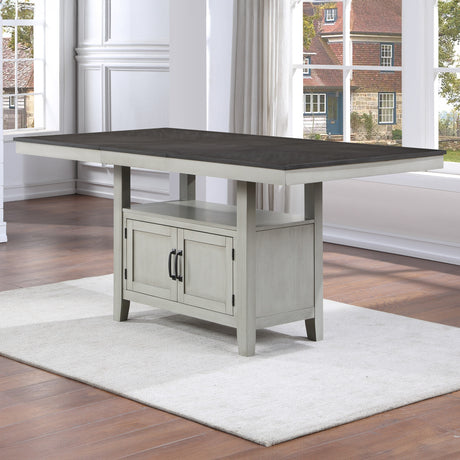 Hyland 80-inch Counter Table w/20-inch Leaf from Steve Silver - Luna Furniture