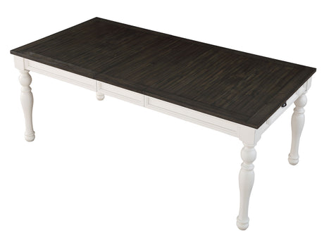 Joanna 6 Piece Dining(Table, Bench & 4 Side Chairs) from Steve Silver - Luna Furniture