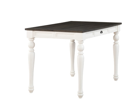 Joanna 7 Piece Counter Set(Counter Table & 6 Counter Chairs) from Steve Silver - Luna Furniture