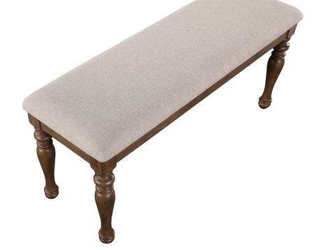 Joanna Bench, Brown from Steve Silver - Luna Furniture