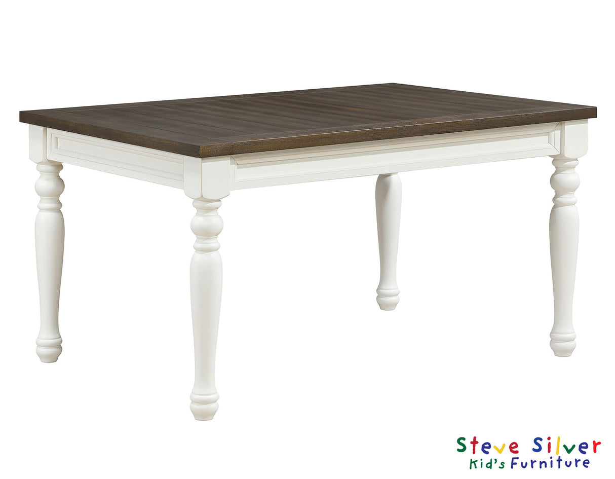 Joanna Ivory/Mocha 5-Piece Kids Dining Set from Steve Silver - Luna Furniture