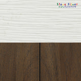 Joanna Mocha/Ivory Solid Wood Kids Dining Side Chair from Steve Silver - Luna Furniture