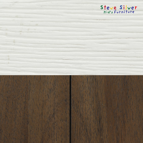 Joanna Mocha/Ivory Solid Wood Kids Dining Side Chair from Steve Silver - Luna Furniture