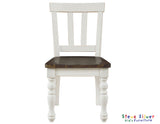 Joanna Mocha/Ivory Solid Wood Kids Dining Side Chair from Steve Silver - Luna Furniture