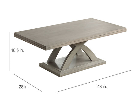 Jocelyn Cocktail Table, Grey from Steve Silver - Luna Furniture