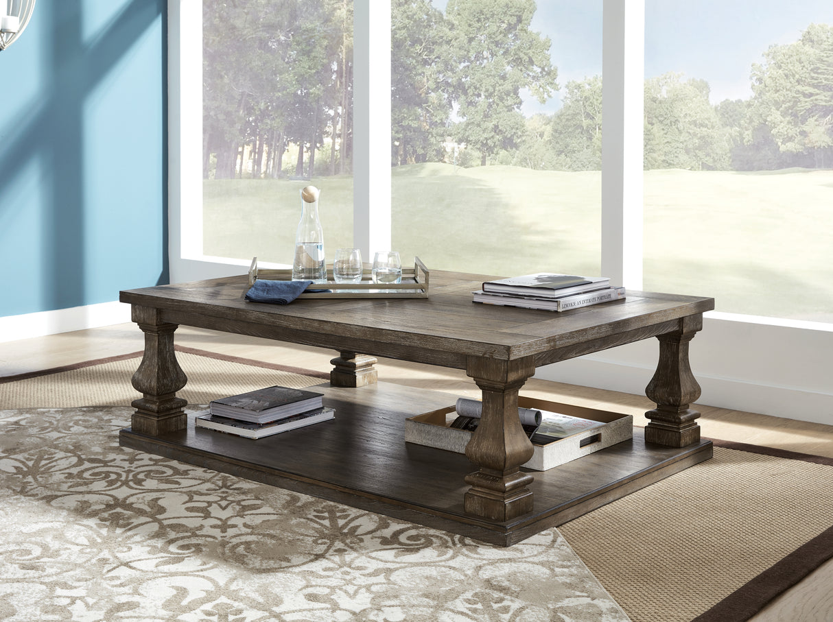 Johnelle Coffee Table, 2 End Tables and Sofa Table from Ashley - Luna Furniture