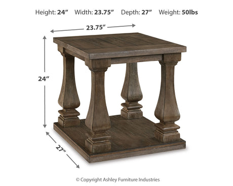 Johnelle Coffee Table, 2 End Tables and Sofa Table from Ashley Furniture - Luna Furniture