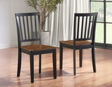 Joplin Walnut/Ebony 5-Piece Dining Set from Steve Silver - Luna Furniture