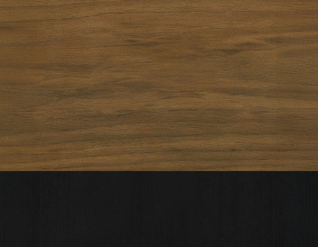 Joplin Solid Wood 24″ Farmhouse Counter Stool, Walnut and Ebony Finish from Steve Silver - Luna Furniture