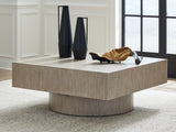 Jorielyn Light Grayish Brown Coffee Table from Ashley - Luna Furniture