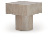 Jorielyn Light Grayish Brown End Table from Ashley - Luna Furniture