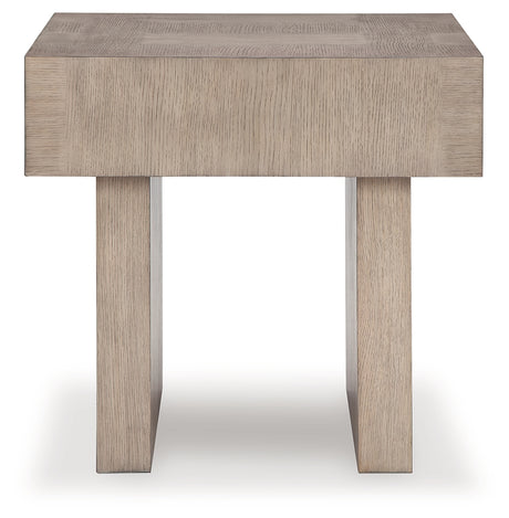 Jorlaina Coffee Table with 1 End Table in Light Grayish Brown from Ashley - Luna Furniture