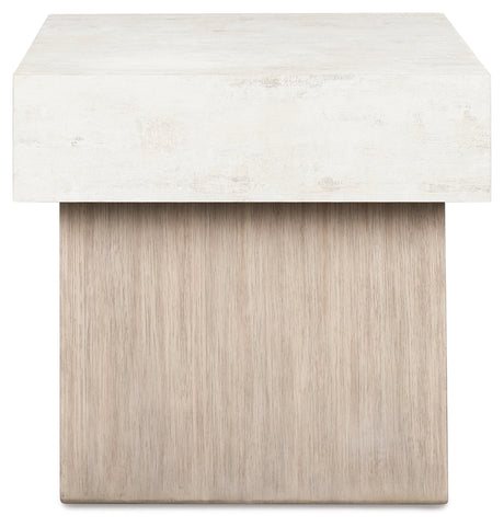 Jorlaina Light Grayish Brown End Table from Ashley - Luna Furniture