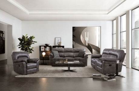 Josias Dark Gray Sofa from Furniture of America - Luna Furniture