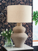 Jossleigh Beige Table Lamp from Ashley - Luna Furniture