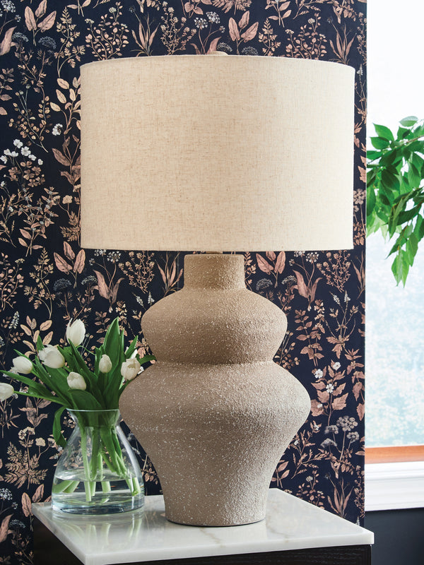 Jossleigh Beige Table Lamp