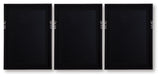 Jossletts Orange/Black/Ivory Wall Art (Set of 3) from Ashley - Luna Furniture