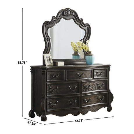 Rhapsody Dresser/Mirror from Steve Silver - Luna Furniture