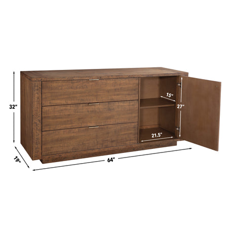 Garland Distressed Toffee Sideboard from Steve Silver - Luna Furniture
