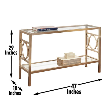 Olympia Sofa Table from Steve Silver - Luna Furniture