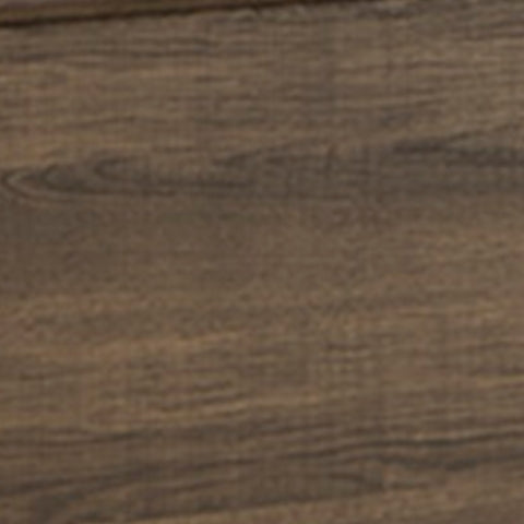 Juararo California King Poster Bed with Mirrored Dresser and 2 Nightstands in Dark Brown from Ashley - Luna Furniture