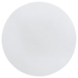 Judd Pearl White Round Dining Table with Shelf from Coaster - Luna Furniture